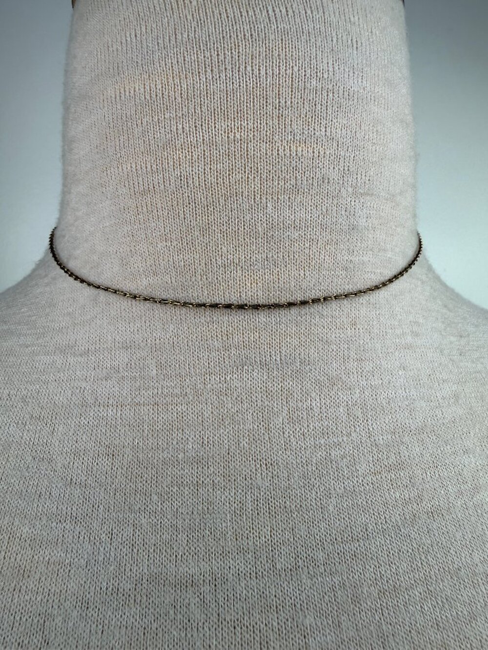 Vintage 1/20 12K Gold Filled Chain Necklace 16"